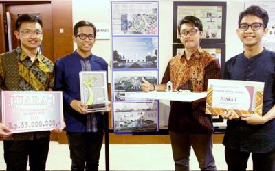 Arsitektur Unpar Raih Juara 1 dalam Sayembara Desain Monumen Bundaran Besar Kota Palangka Raya